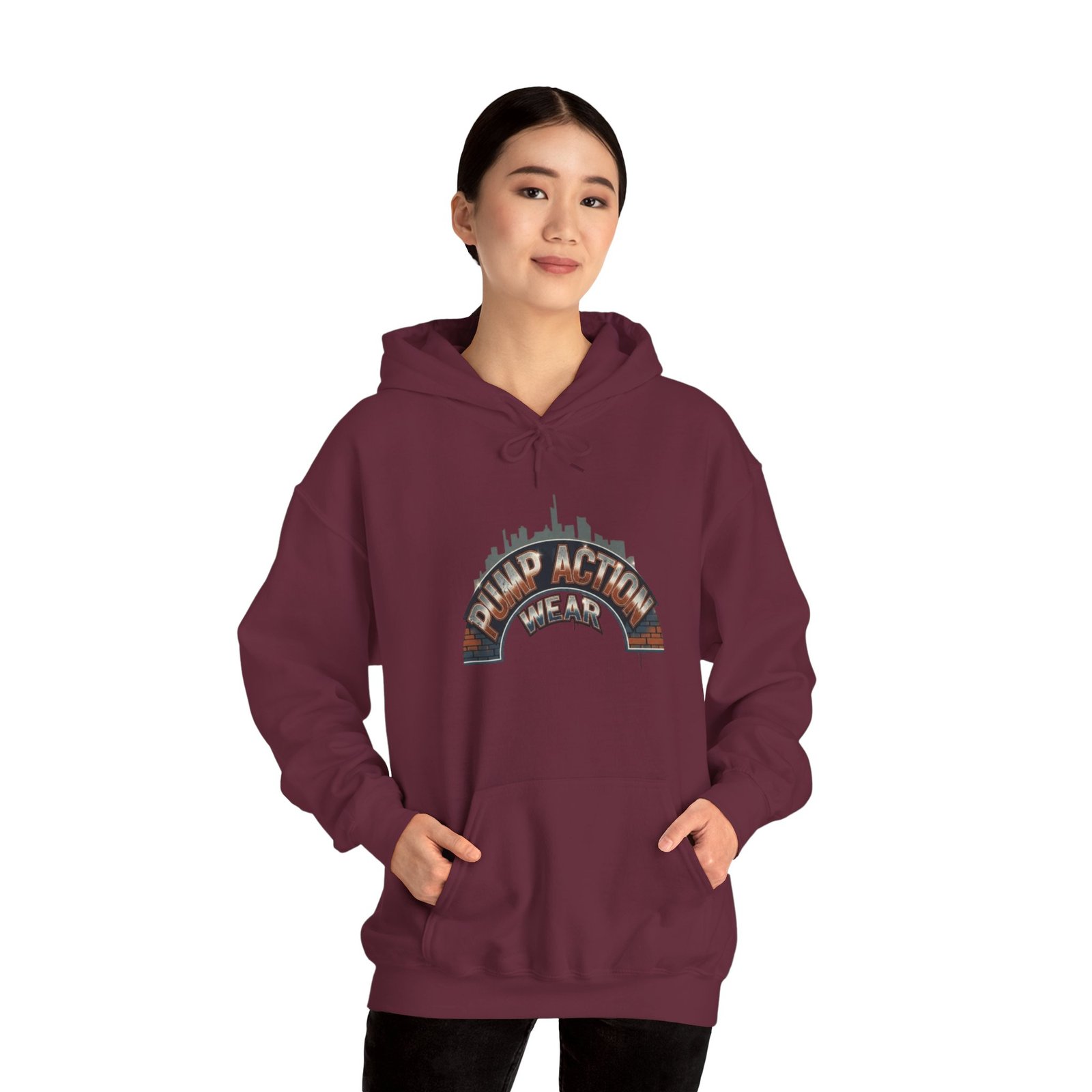 Pump Action Wear Hoodie 21 — Pullover - Image 10