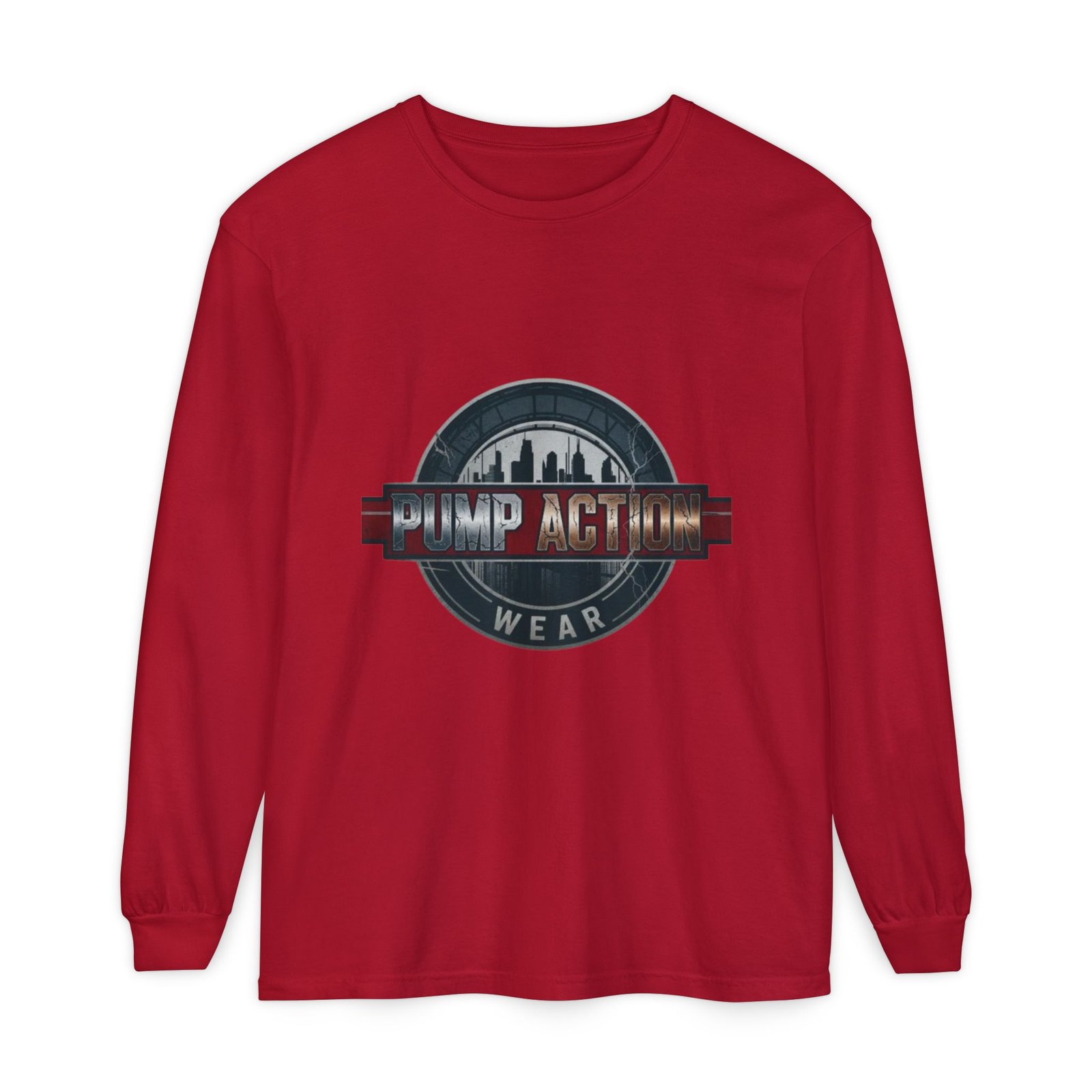 Pump Action Logo Long Sleeve Tee - Image 57