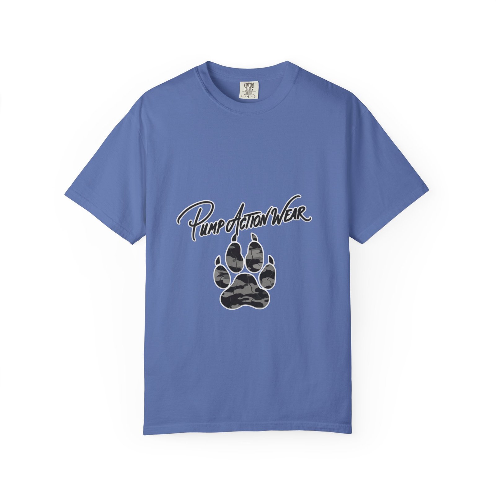 Pump Action Wear Paw Print T-Shirt — Graphic Casual Tee for Pet Lovers - Image 29