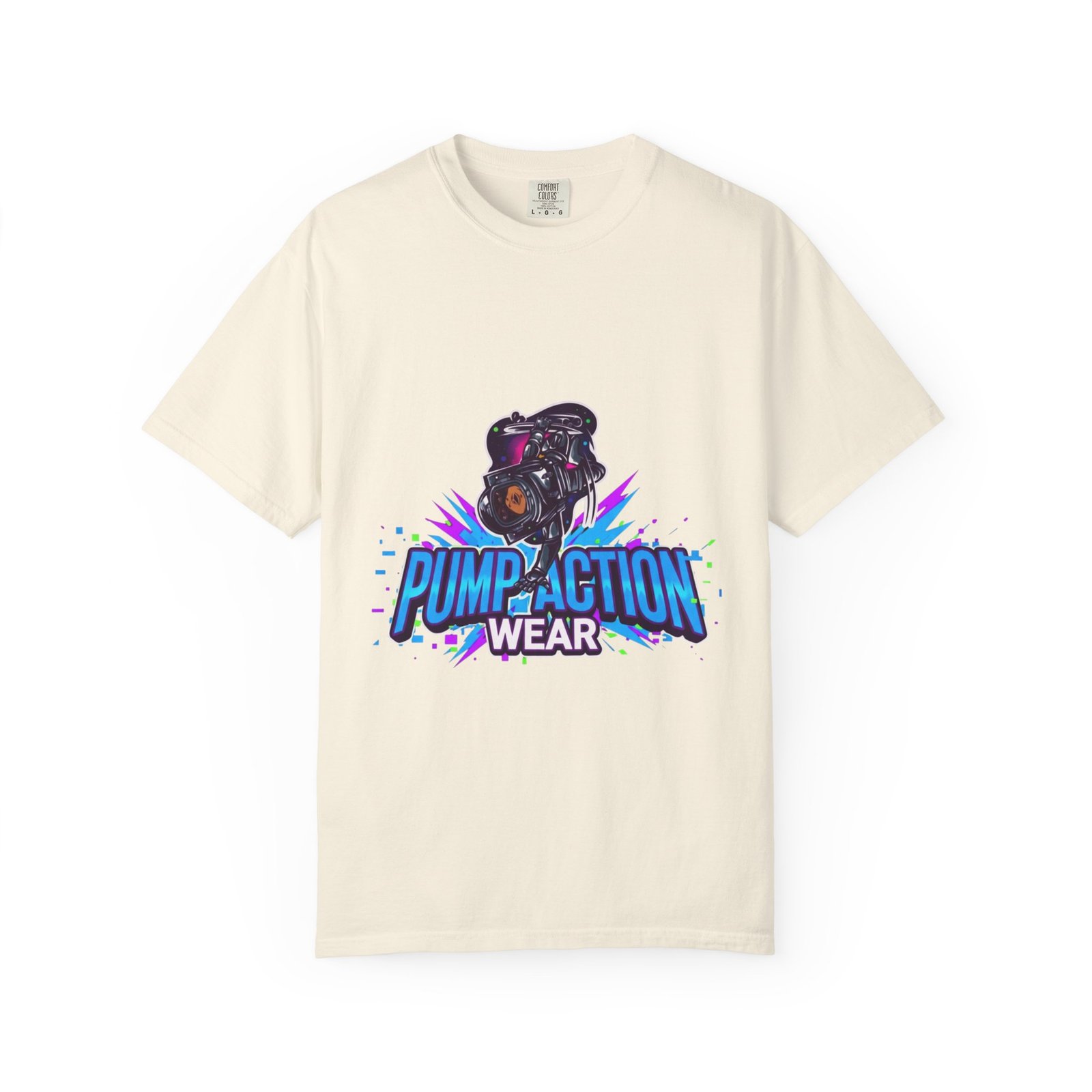 Pump Action Wear T-Shirt — Retro Gamer Streetwear Graphic Tee - Image 9