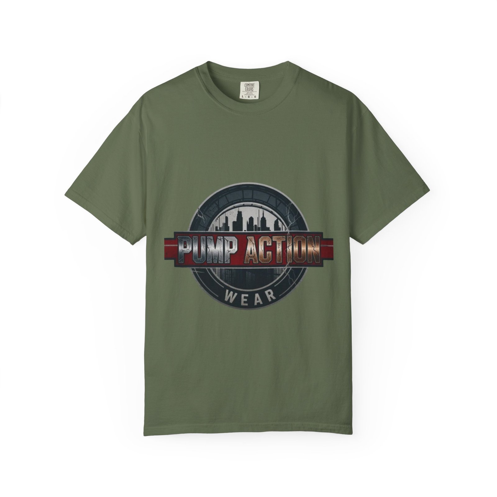 Pump Action Wear Logo T‑Shirt — Urban Fitness Gym Tee - Image 25