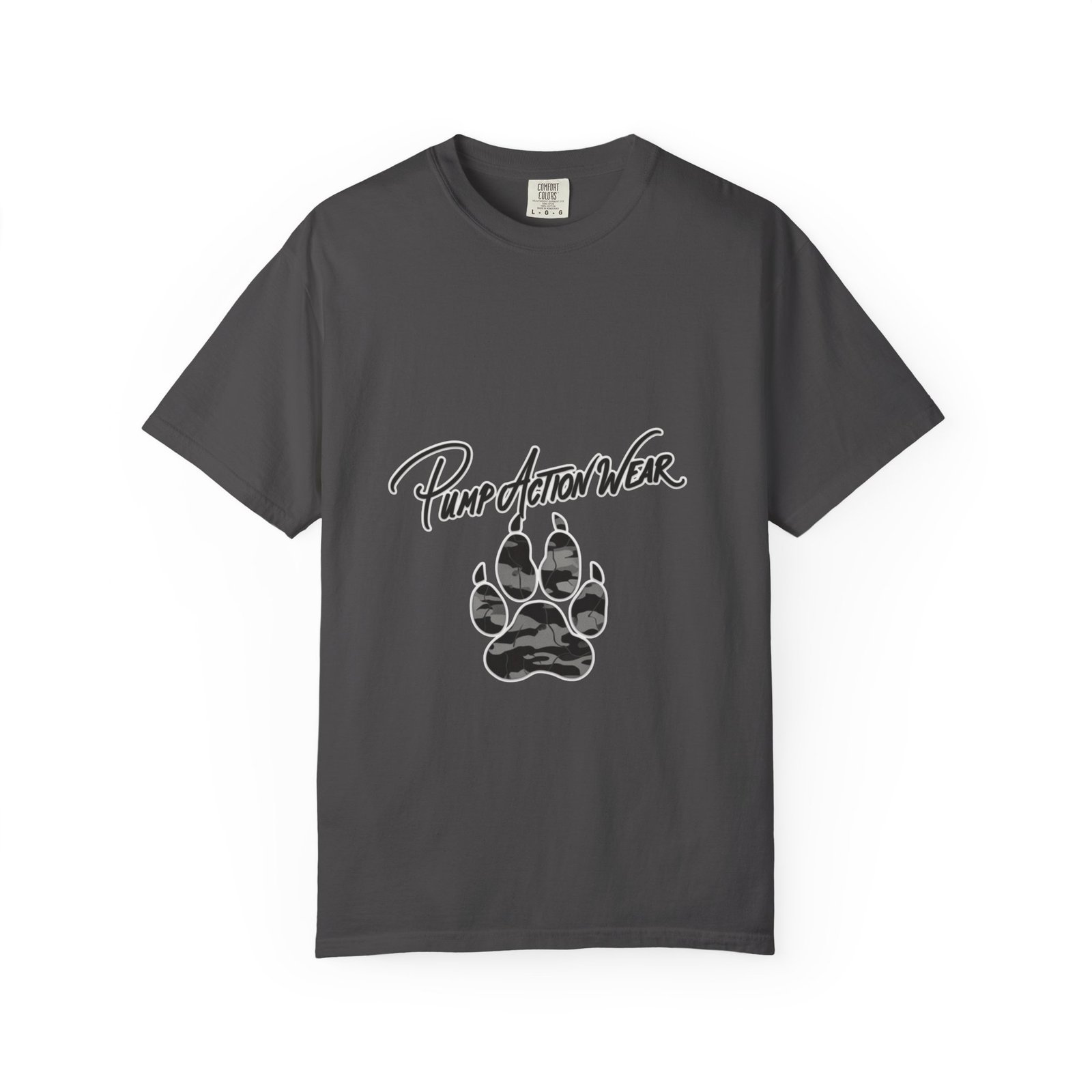 Pump Action Wear Paw Print T-Shirt — Graphic Casual Tee for Pet Lovers - Image 41