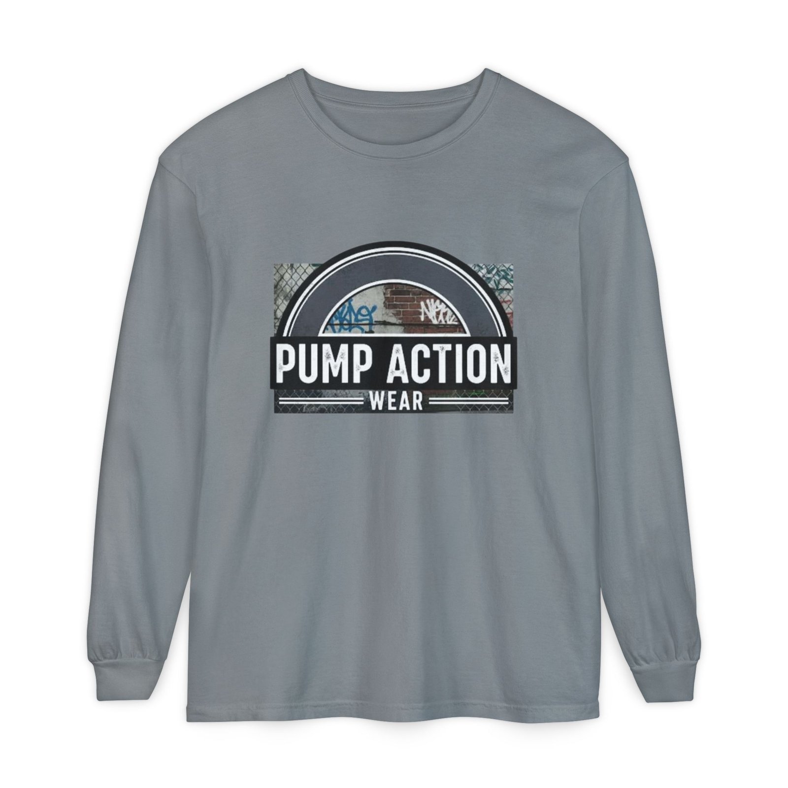 Pump Action Wear Long Sleeve Tee — Vintage Fuel Pump Logo Shirt - Image 53