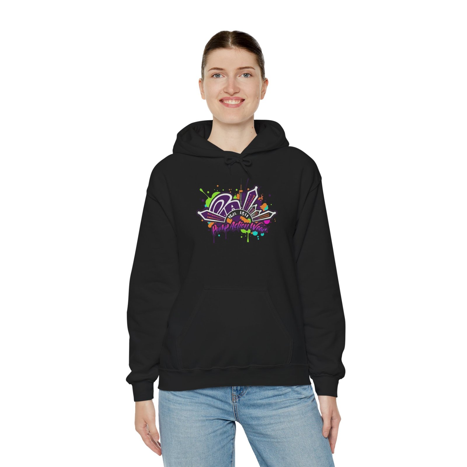 Pump Action Wear Hoodie 15 — Pullover - Image 4