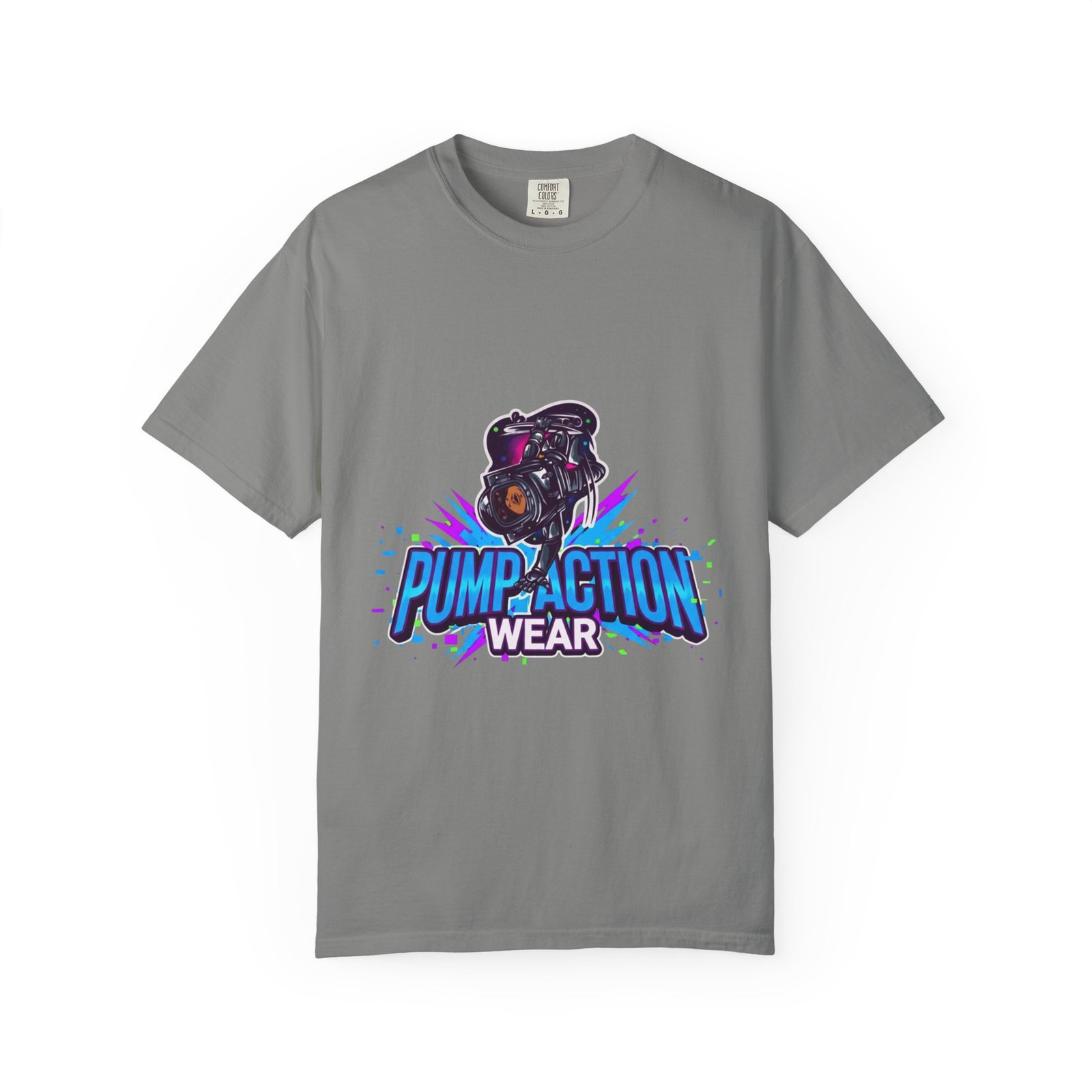 Pump Action Wear T-Shirt — Retro Gamer Streetwear Graphic Tee - Image 33