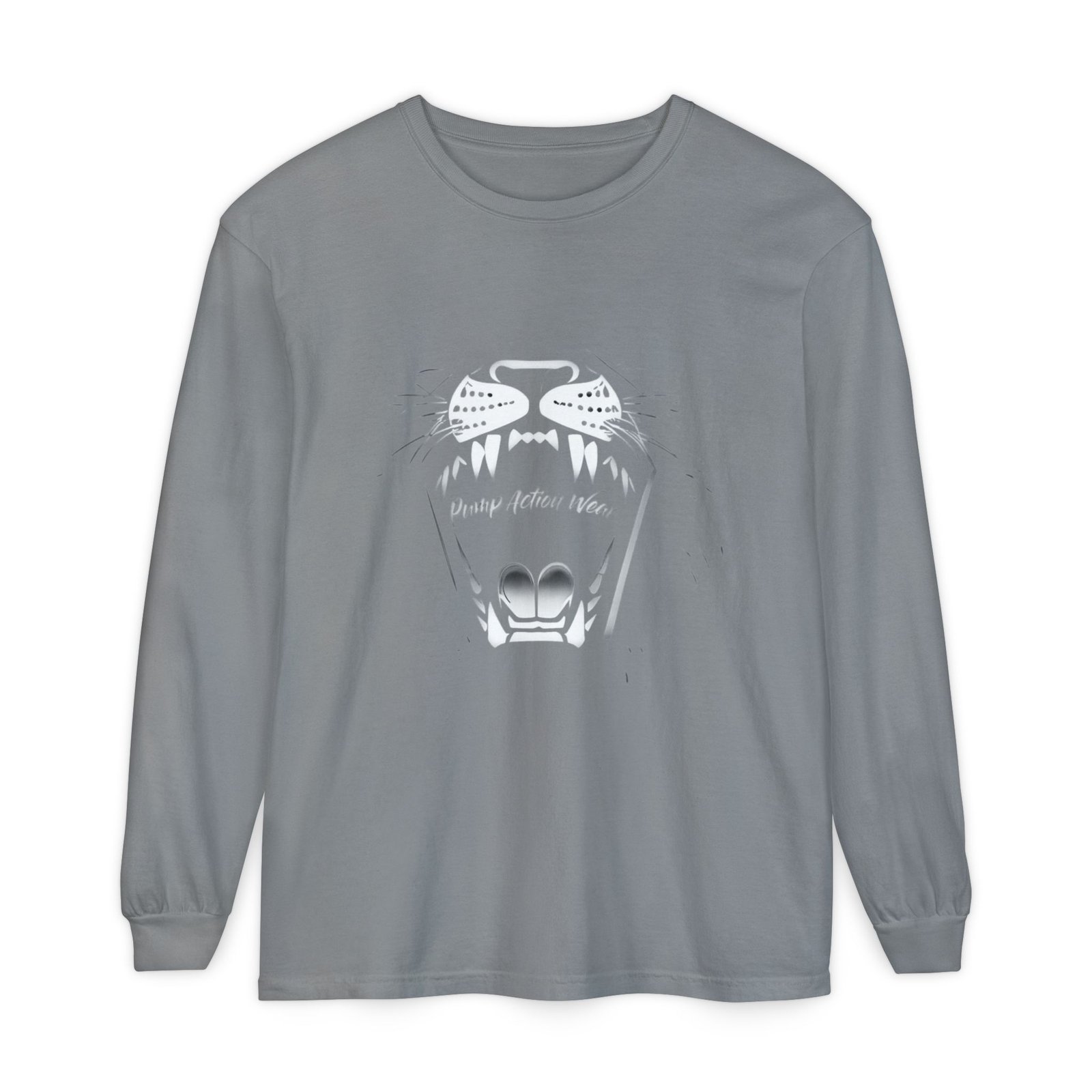 Long Sleeve T‑Shirt — Minimal Tiger Face Graphic - Image 41