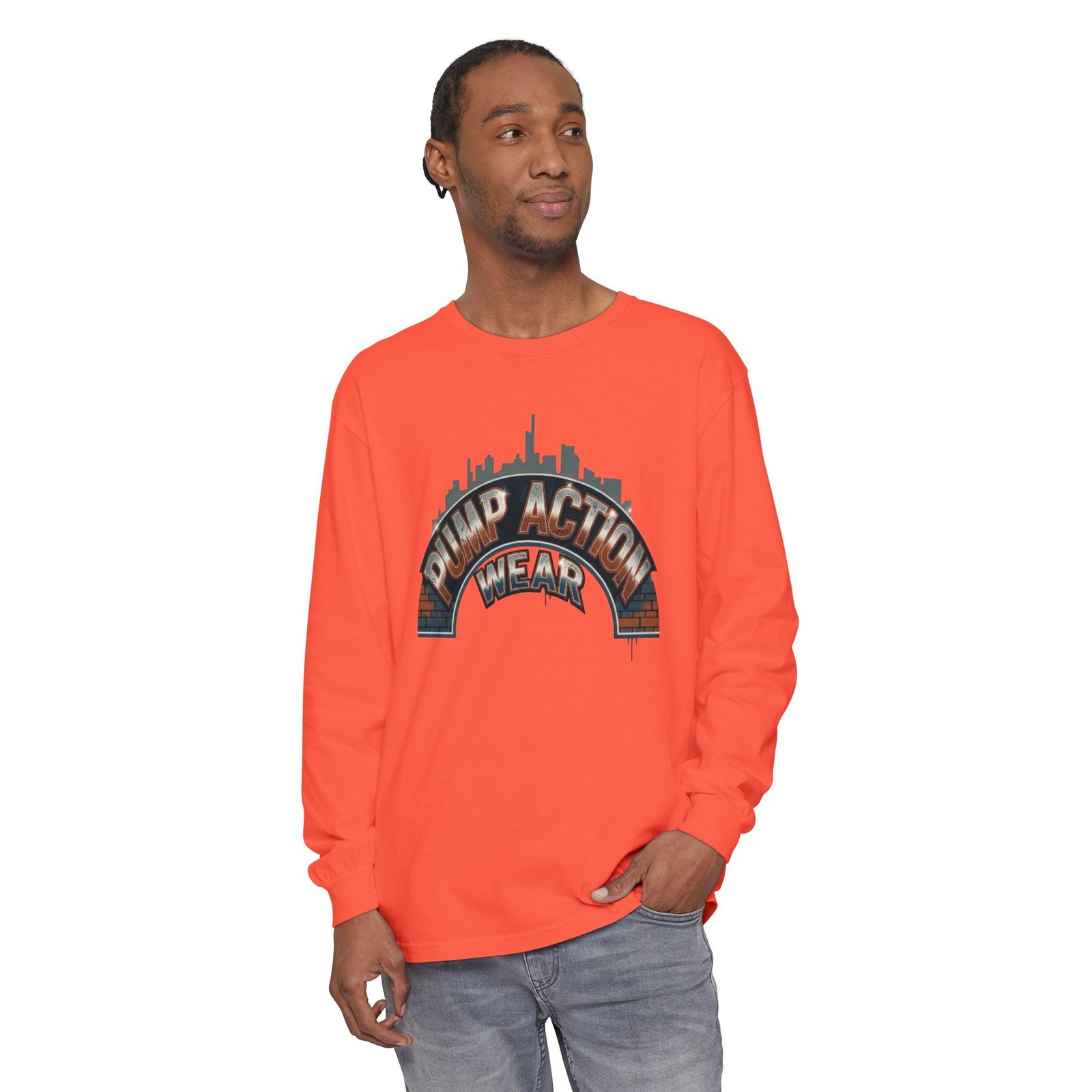 Pump Action Wear Skyline Long Sleeve Tee - Image 11