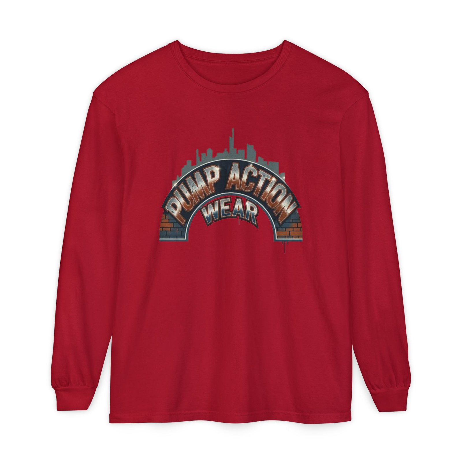 Pump Action Wear Skyline Long Sleeve Tee - Image 65