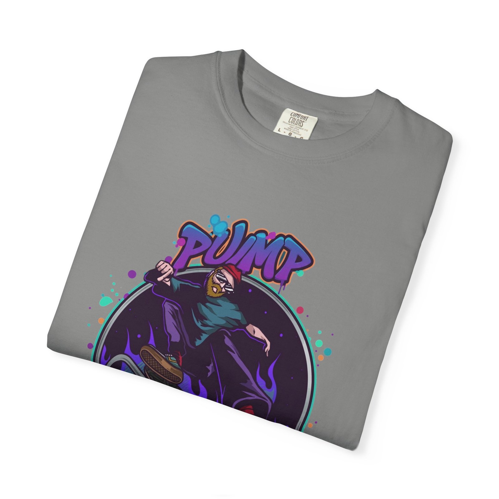 Skate Grim Reaper "Pump Funpaction" Graphic T-Shirt - Image 35