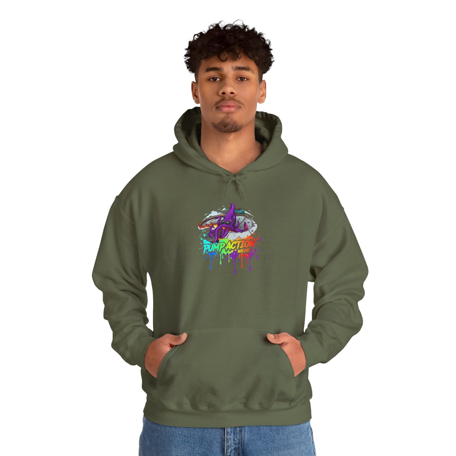 Pump Action Wear Hoodie 12 — Pullover - Image 19