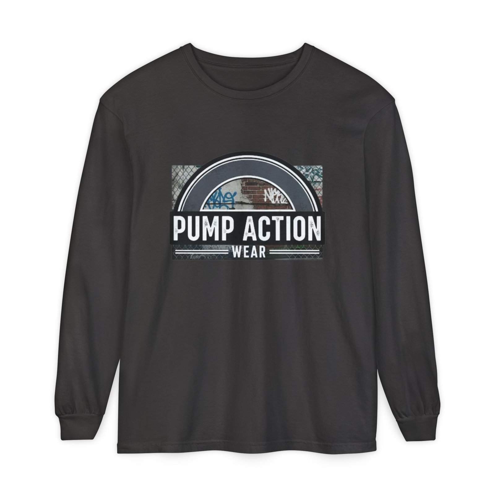 Pump Action Wear Long Sleeve Tee — Vintage Fuel Pump Logo Shirt - Image 57