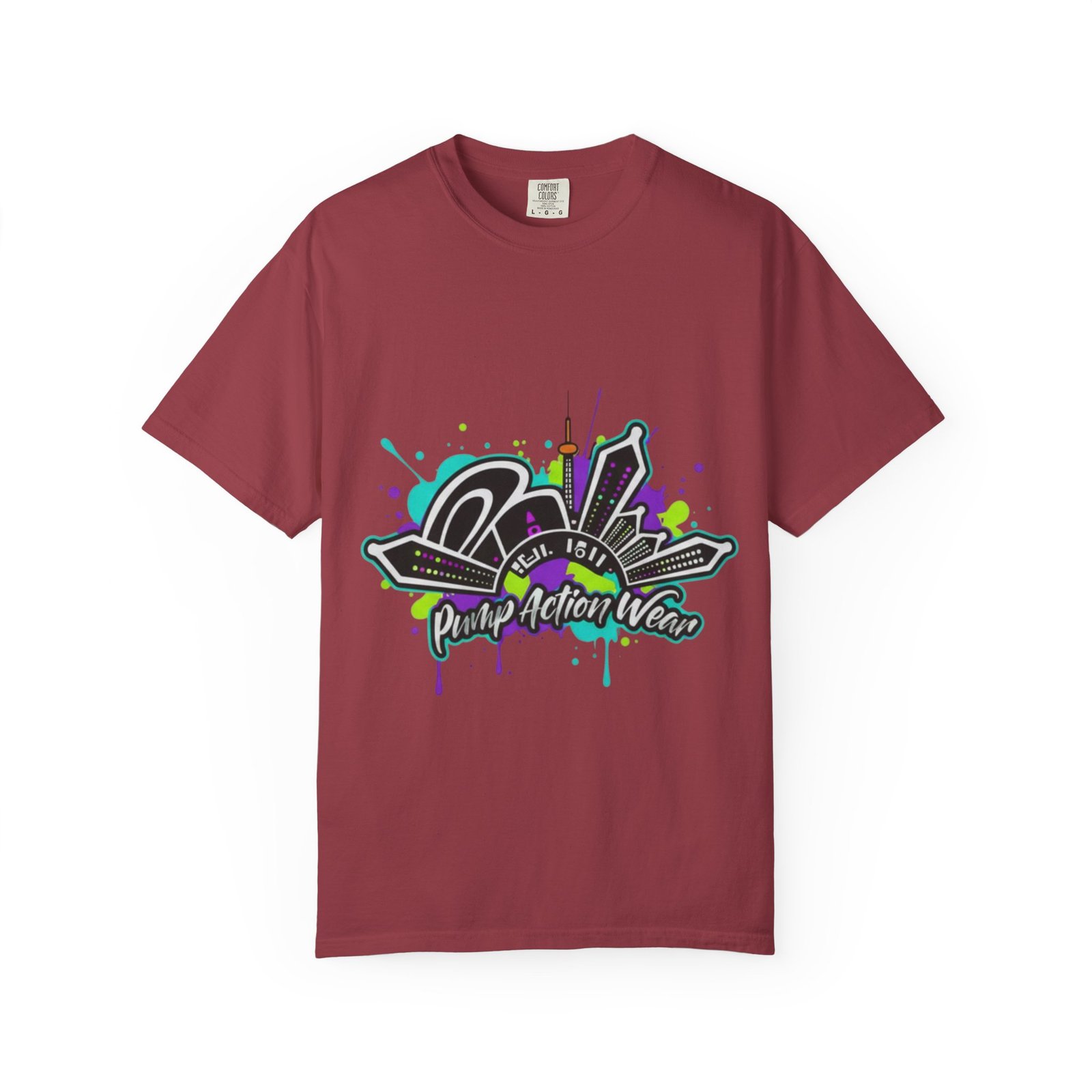 Graffiti City “Pimp-Action Wear” Graphic T-Shirt - Image 49