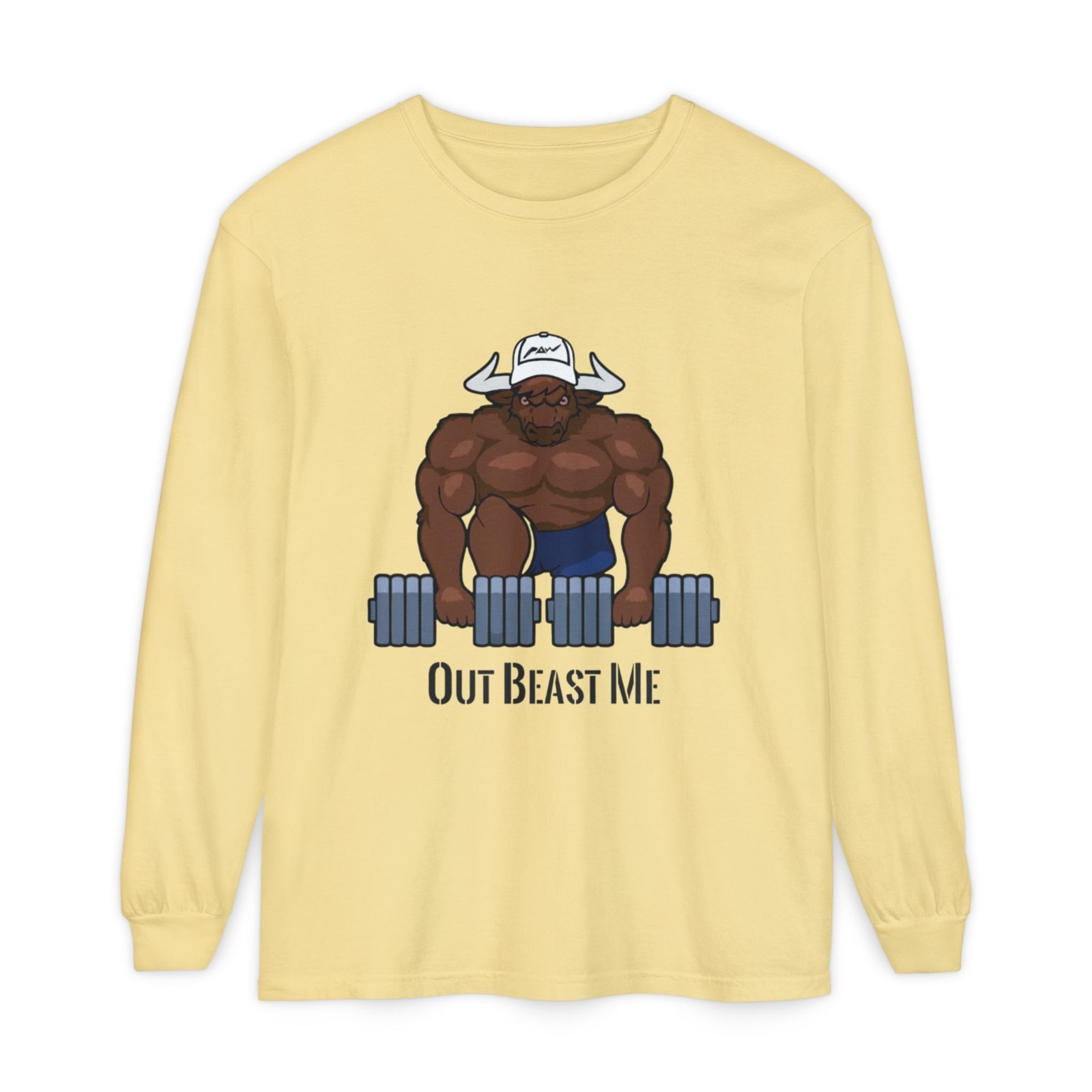 Out Beast Me Long Sleeve Shirt — Motivational Gym Tee - Image 29