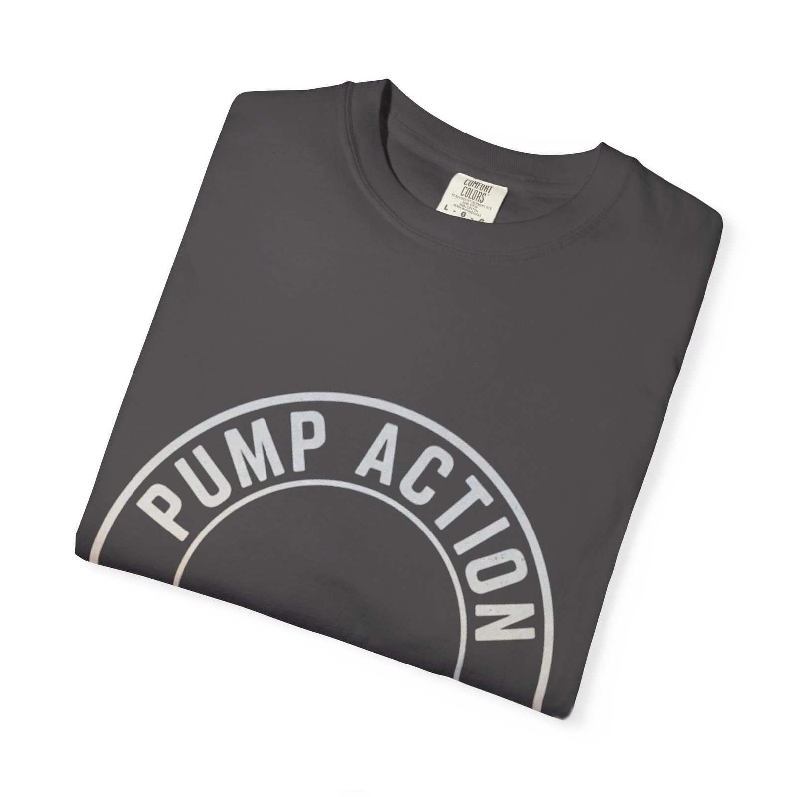 Pump Action Wear T‑Shirt — Vintage Crest Graphic Tee - Image 43