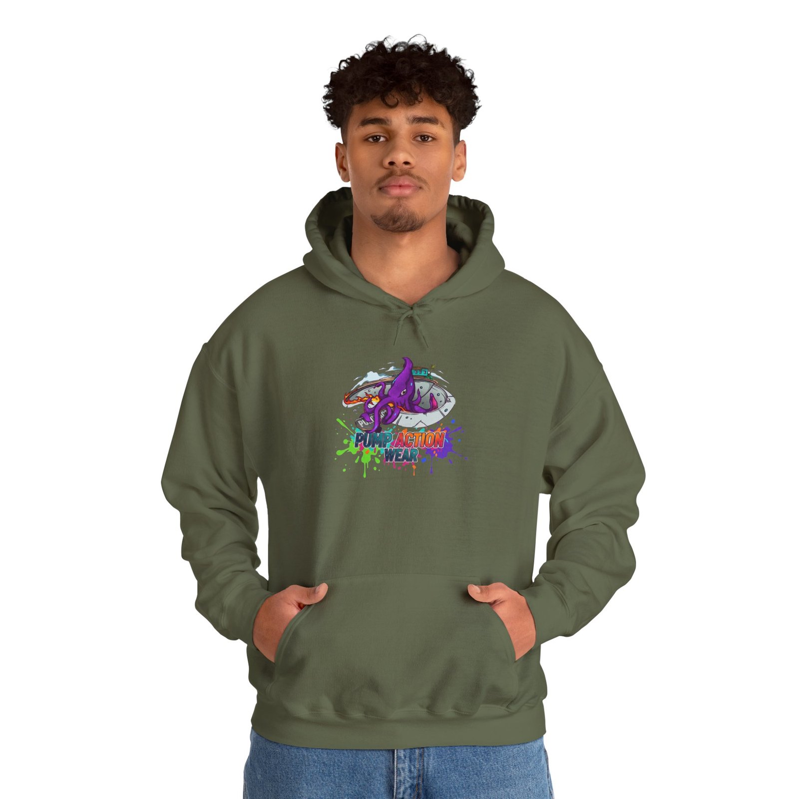 Pump Action Wear Hoodie 11 — Pullover - Image 19