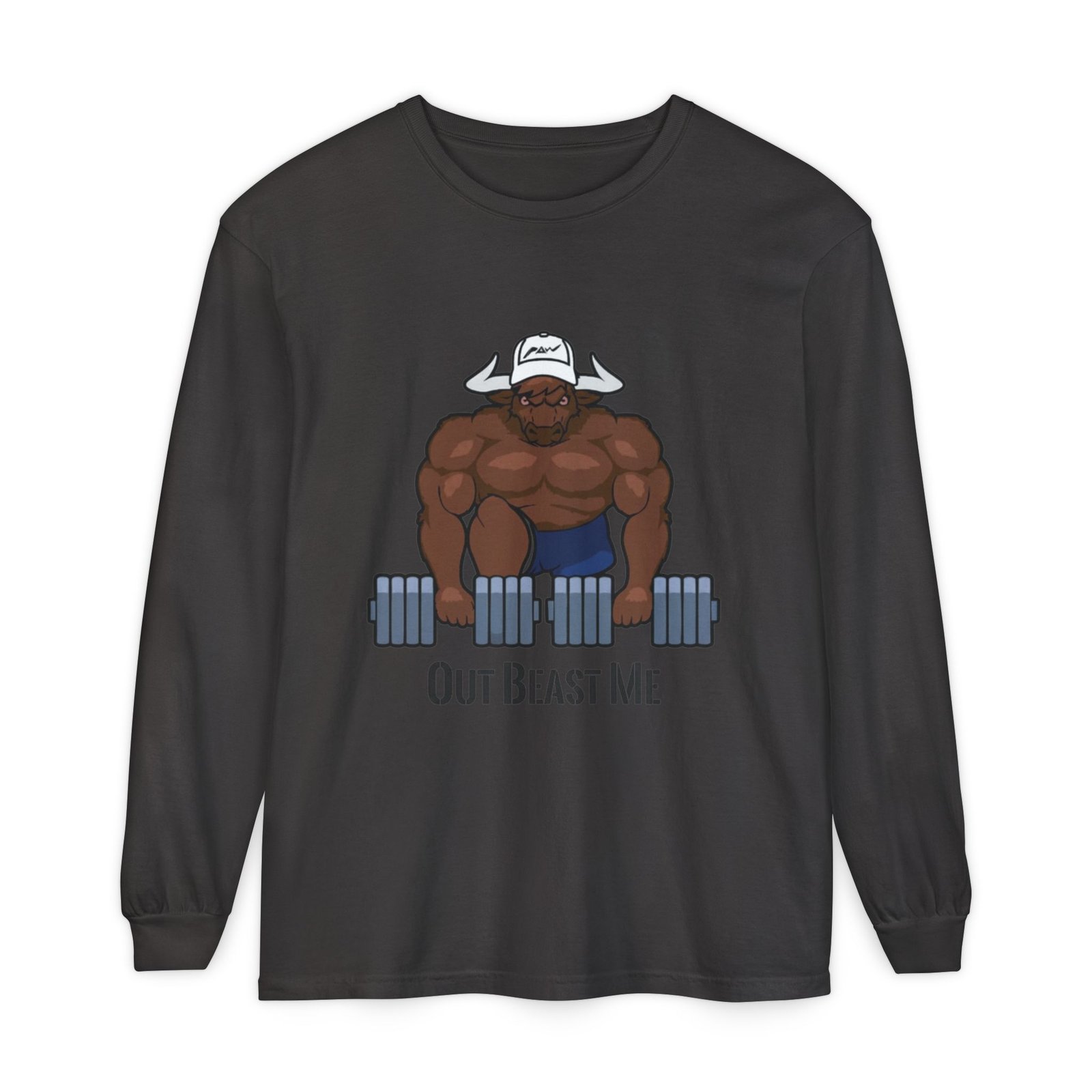Out Beast Me Long Sleeve Shirt — Motivational Gym Tee - Image 57