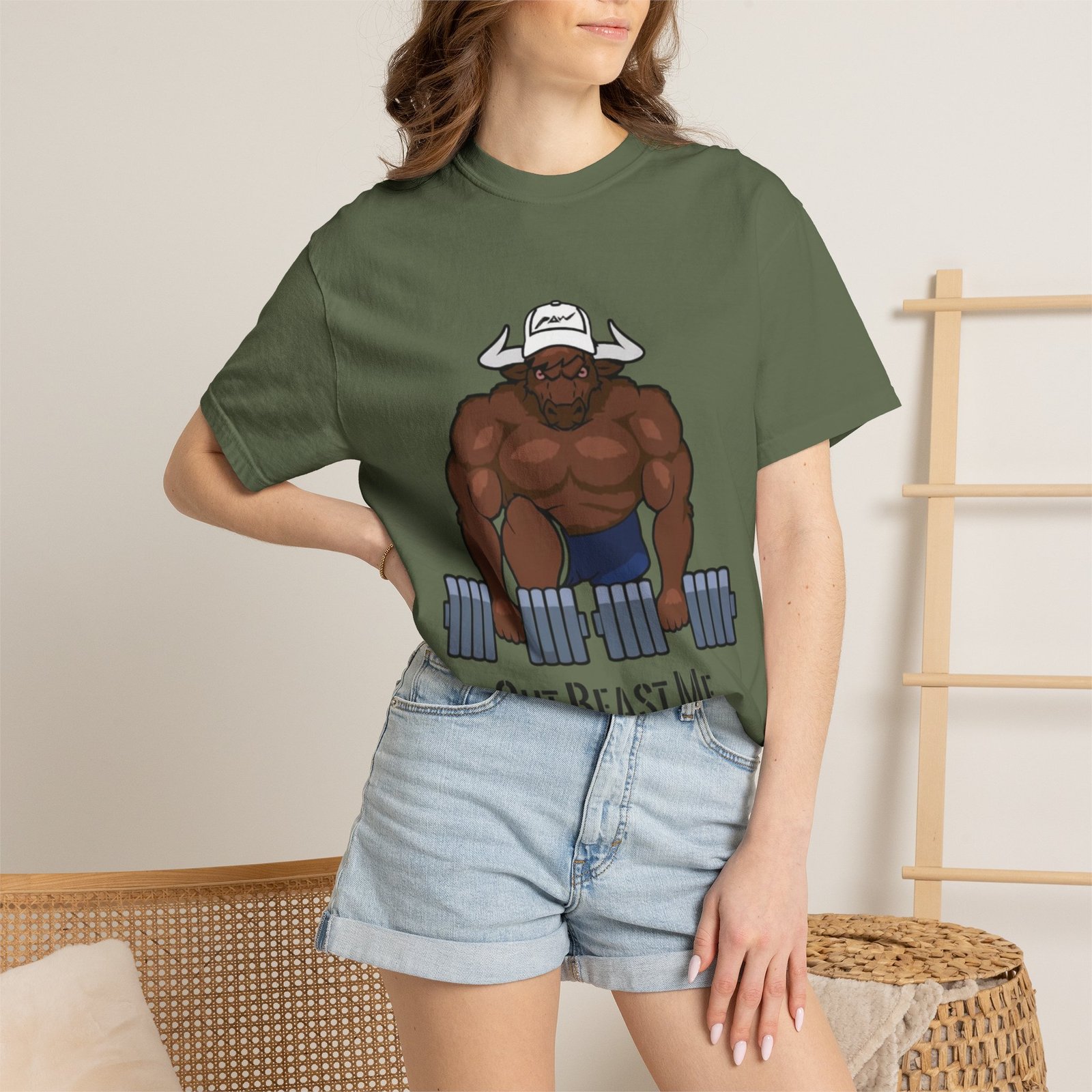 Out Beast Me T-Shirt — Motivational Gym Workout Tee - Image 28