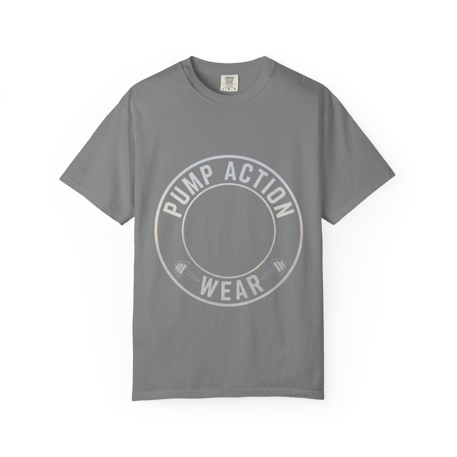 Pump Action Wear T‑Shirt — Vintage Crest Graphic Tee - Image 21