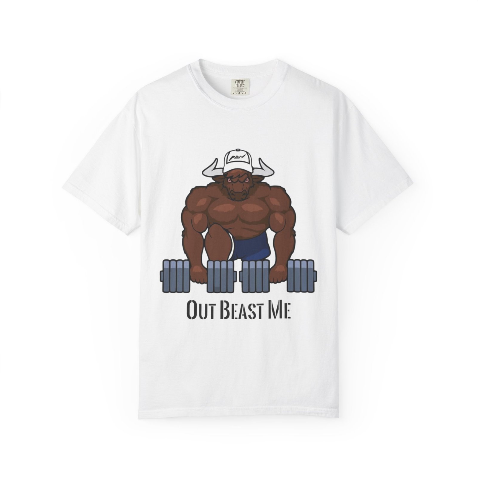 Out Beast Me T-Shirt — Motivational Gym Workout Tee