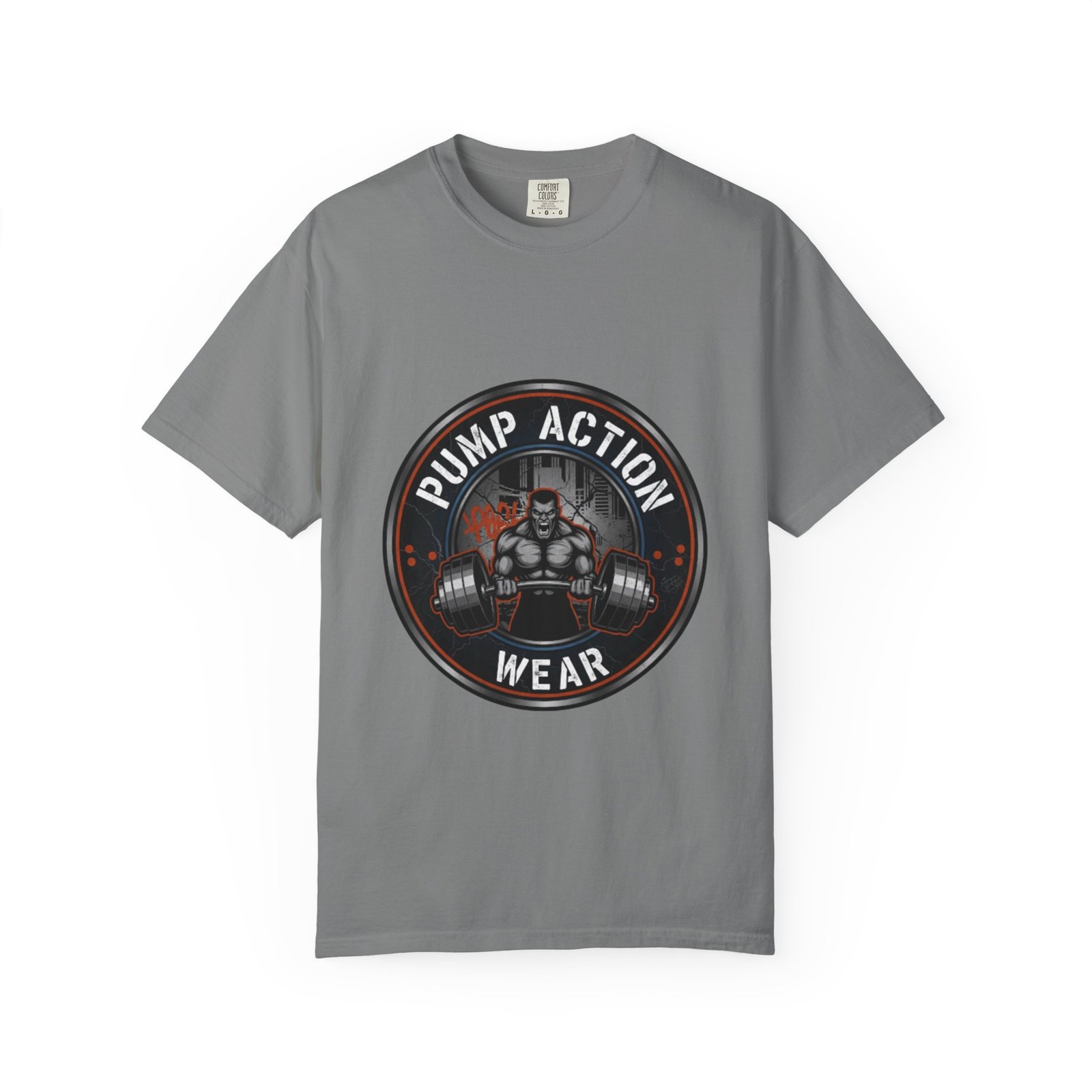 Gym T-Shirt — "Pump Action Wear" Muscle Weightlifting Tee - Image 21