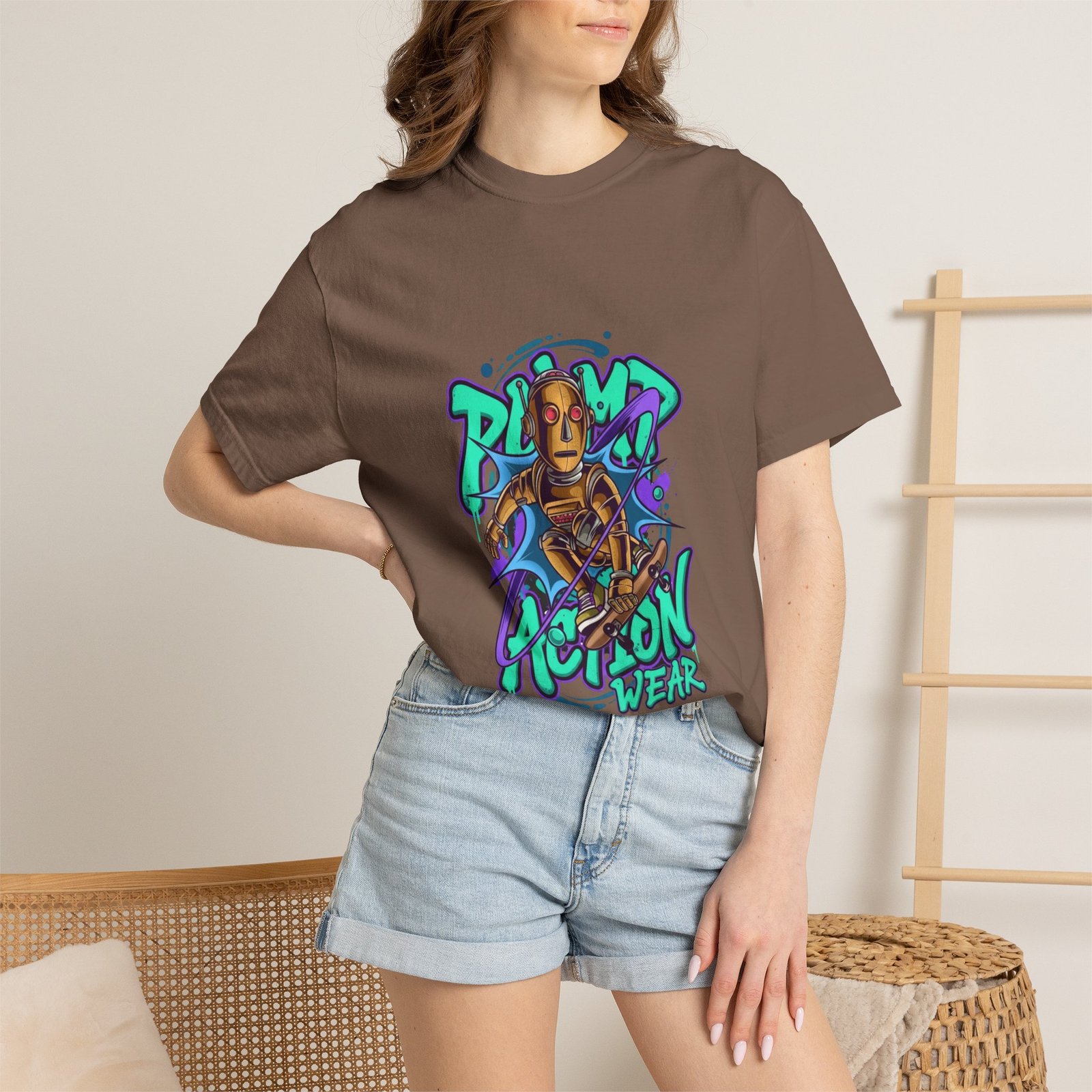 Streetwear T-Shirt — "Playa Action Wear" Graphic Tee (Urban Graffiti Style) - Image 16