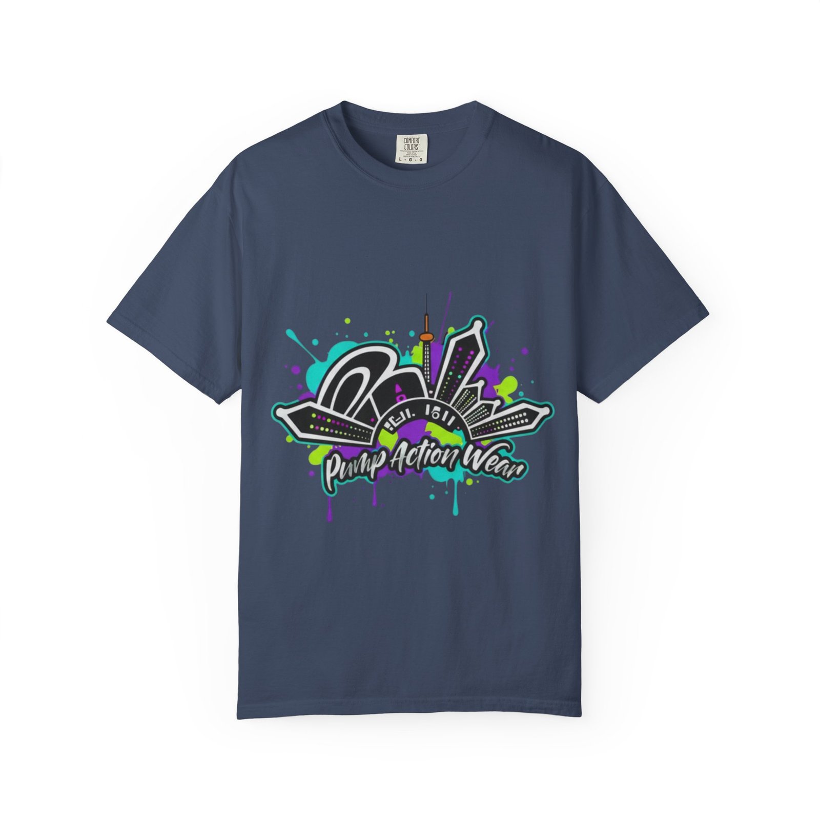 Graffiti City “Pimp-Action Wear” Graphic T-Shirt - Image 37