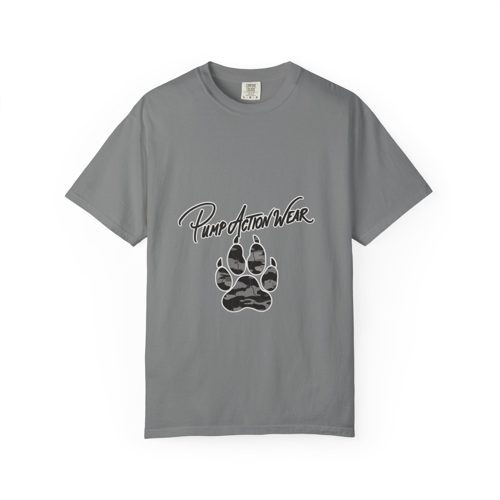Pump Action Wear Paw Print T-Shirt — Graphic Casual Tee for Pet Lovers - Image 21