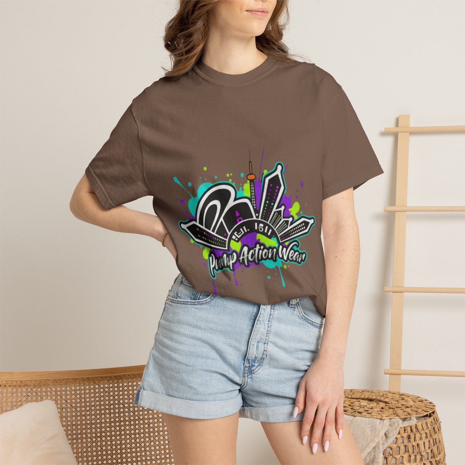 Graffiti City “Pimp-Action Wear” Graphic T-Shirt - Image 16
