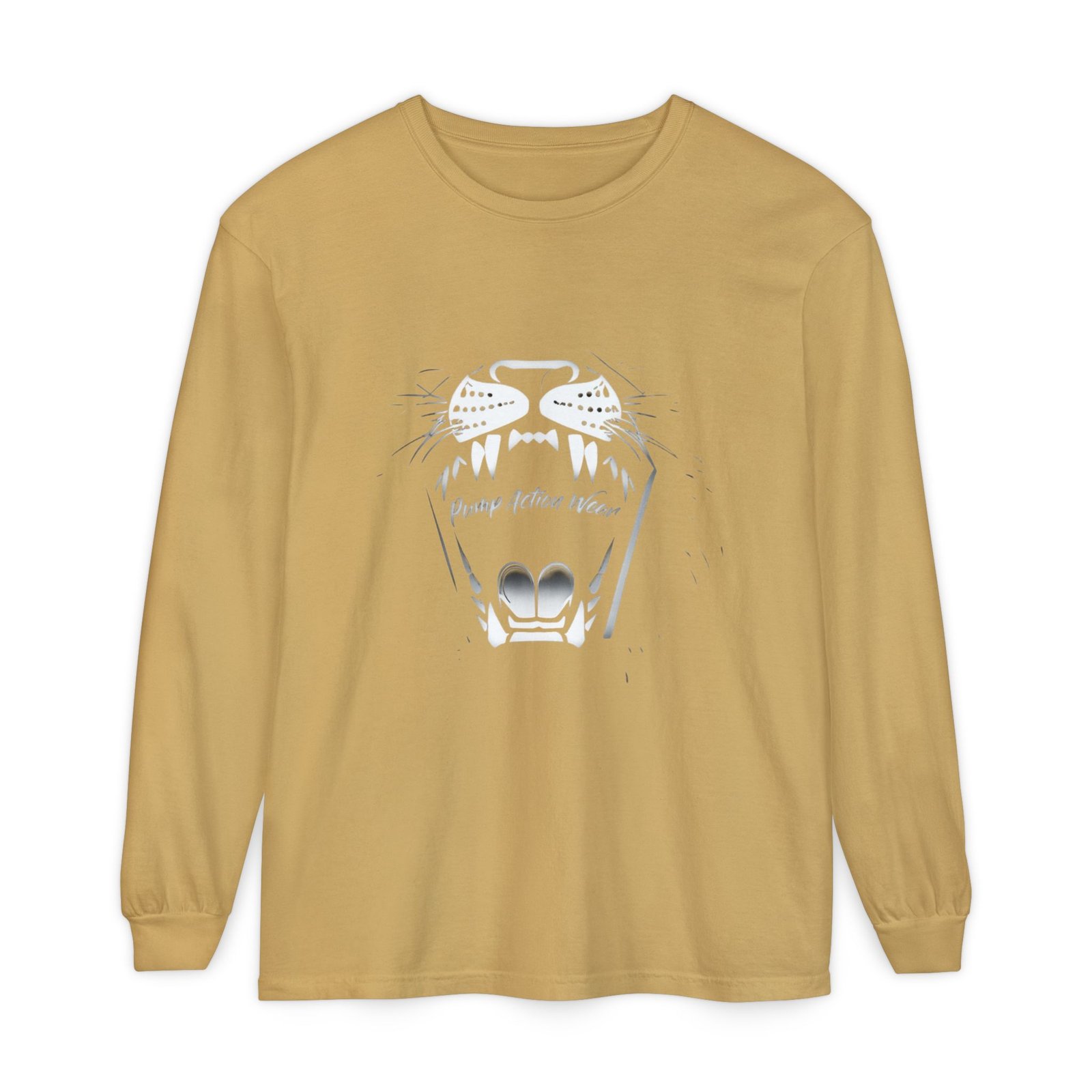 Long Sleeve T‑Shirt — Minimal Tiger Face Graphic - Image 21