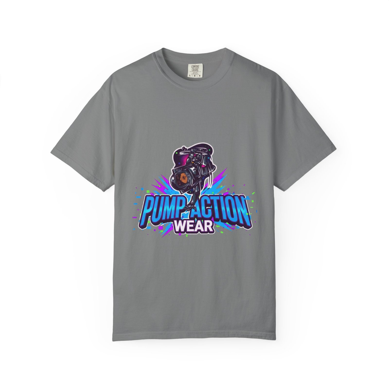 Pump Action Wear T-Shirt — Retro Gamer Streetwear Graphic Tee - Image 21