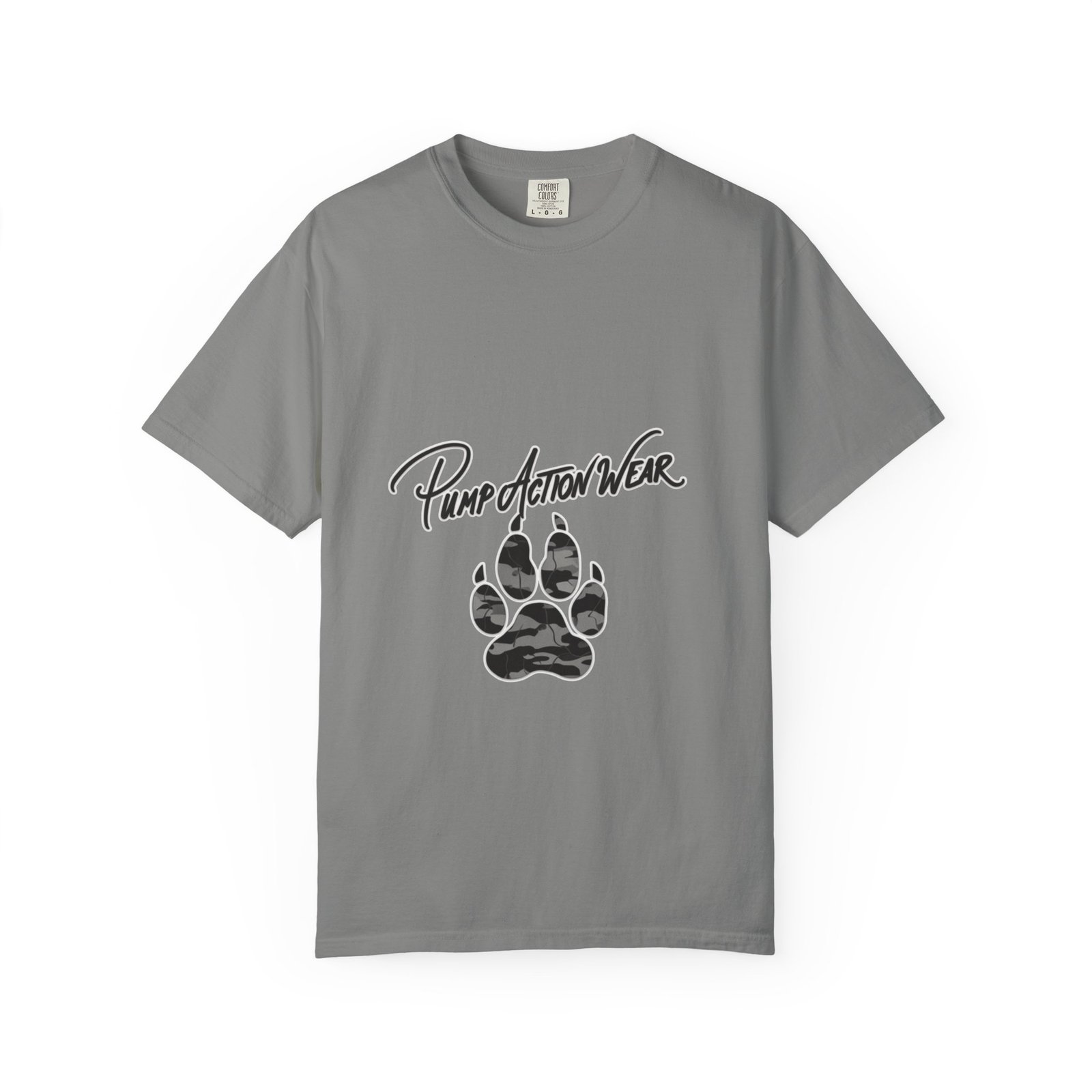 Pump Action Wear Paw Print T-Shirt — Graphic Casual Tee for Pet Lovers - Image 33