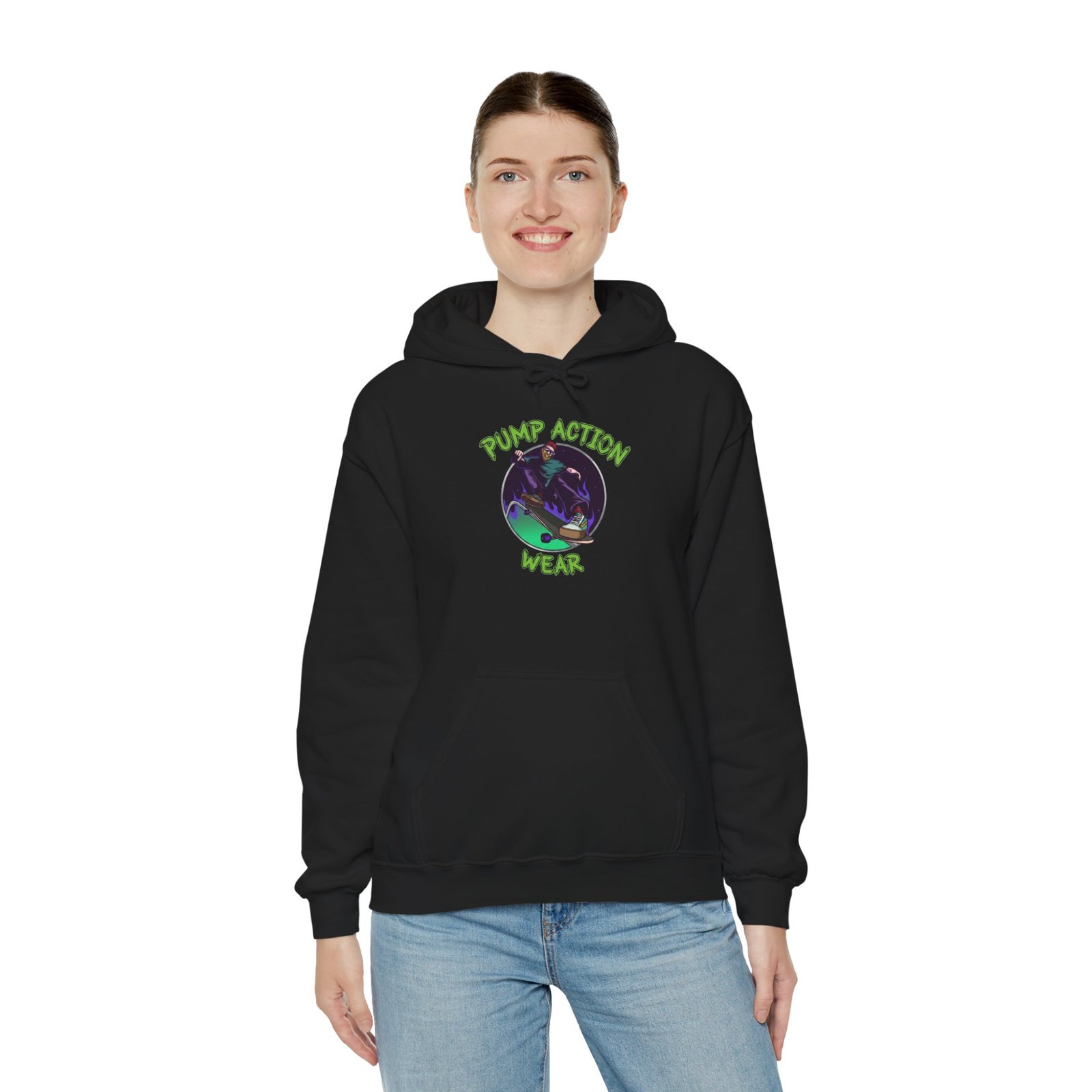 Pump Action Wear Hoodie 17 — Pullover - Image 4