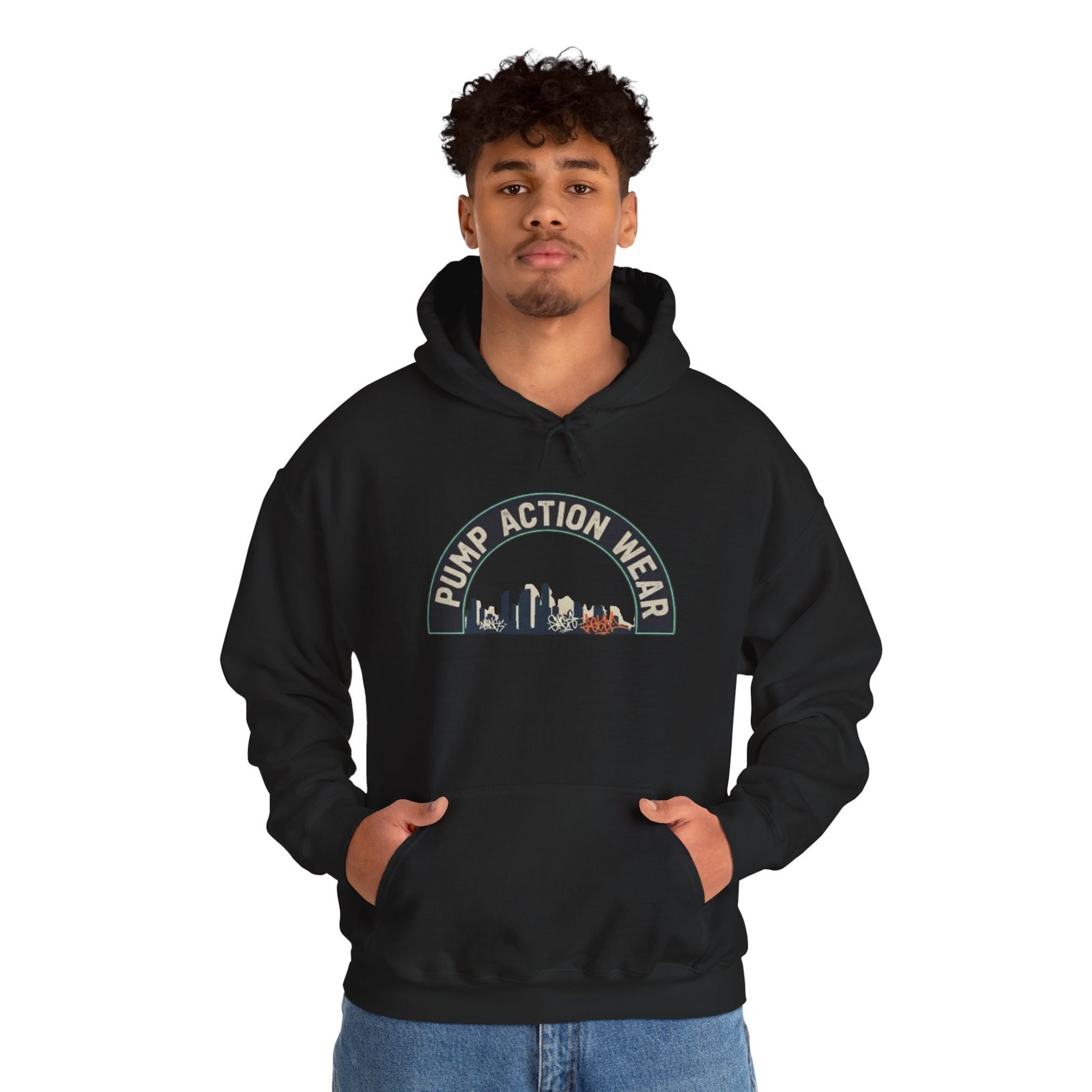 Pump Action Wear Hoodie 25 — Pullover - Image 3