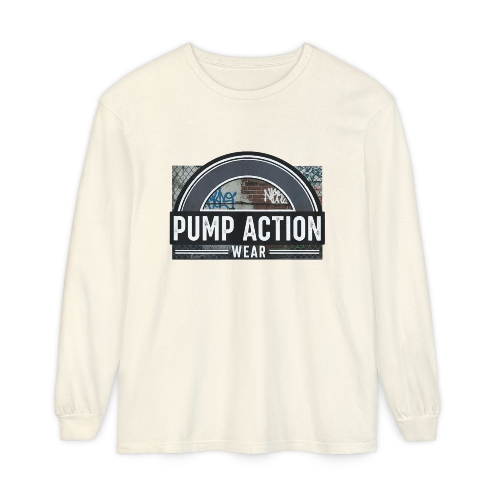 Pump Action Wear Long Sleeve Tee — Vintage Fuel Pump Logo Shirt - Image 17