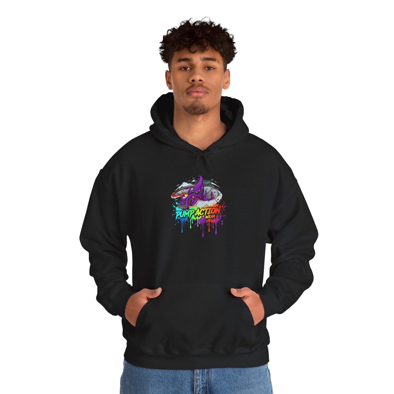 Pump Action Wear Hoodie 12 — Pullover - Image 3
