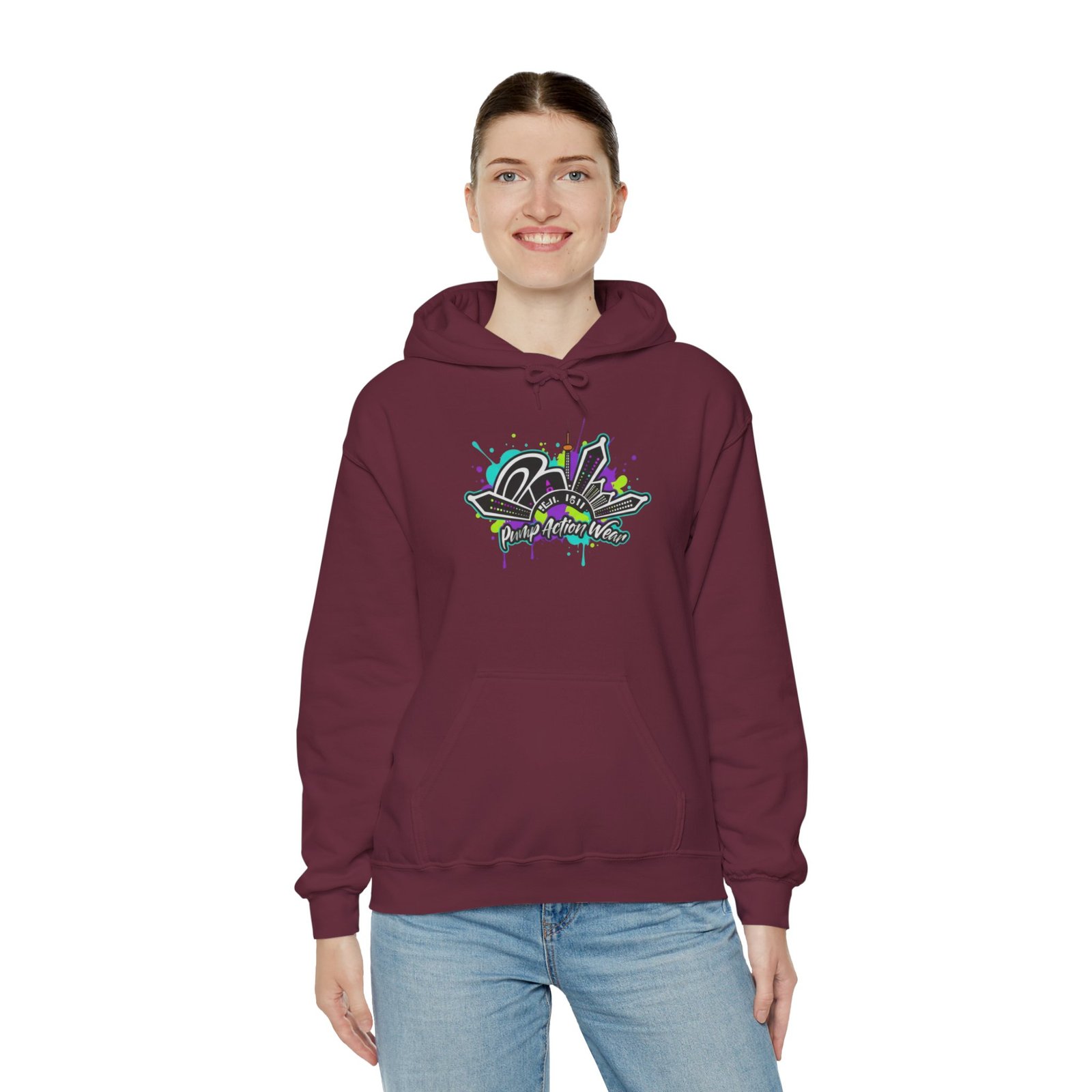 Pump Action Wear Hoodie 13 — Pullover - Image 12