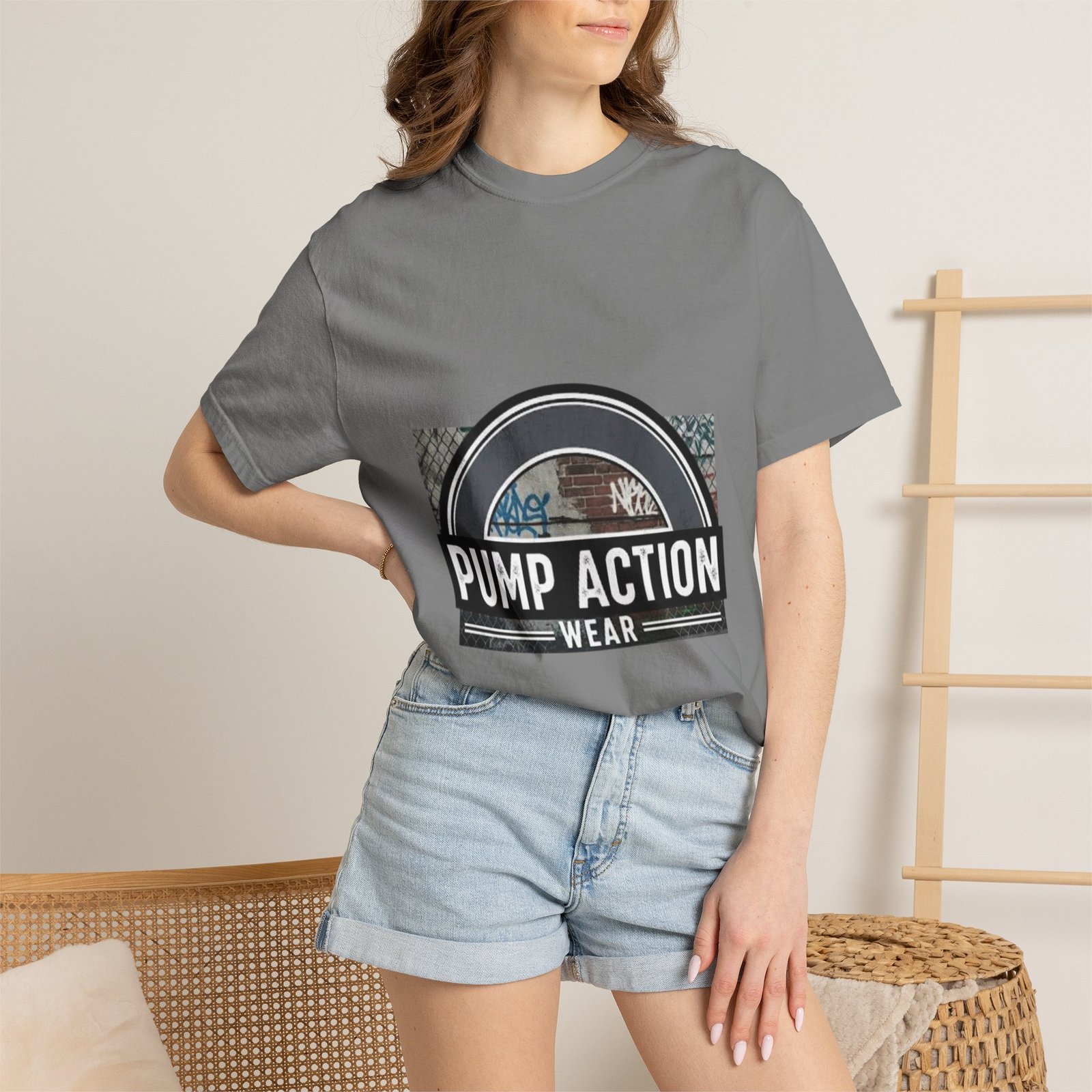 Pump Action Wear Graphic T-Shirt - Image 24