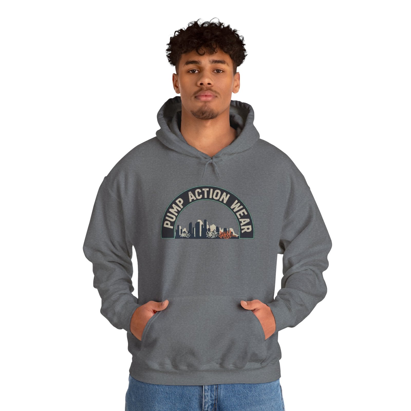 Pump Action Wear Hoodie 25 — Pullover - Image 27