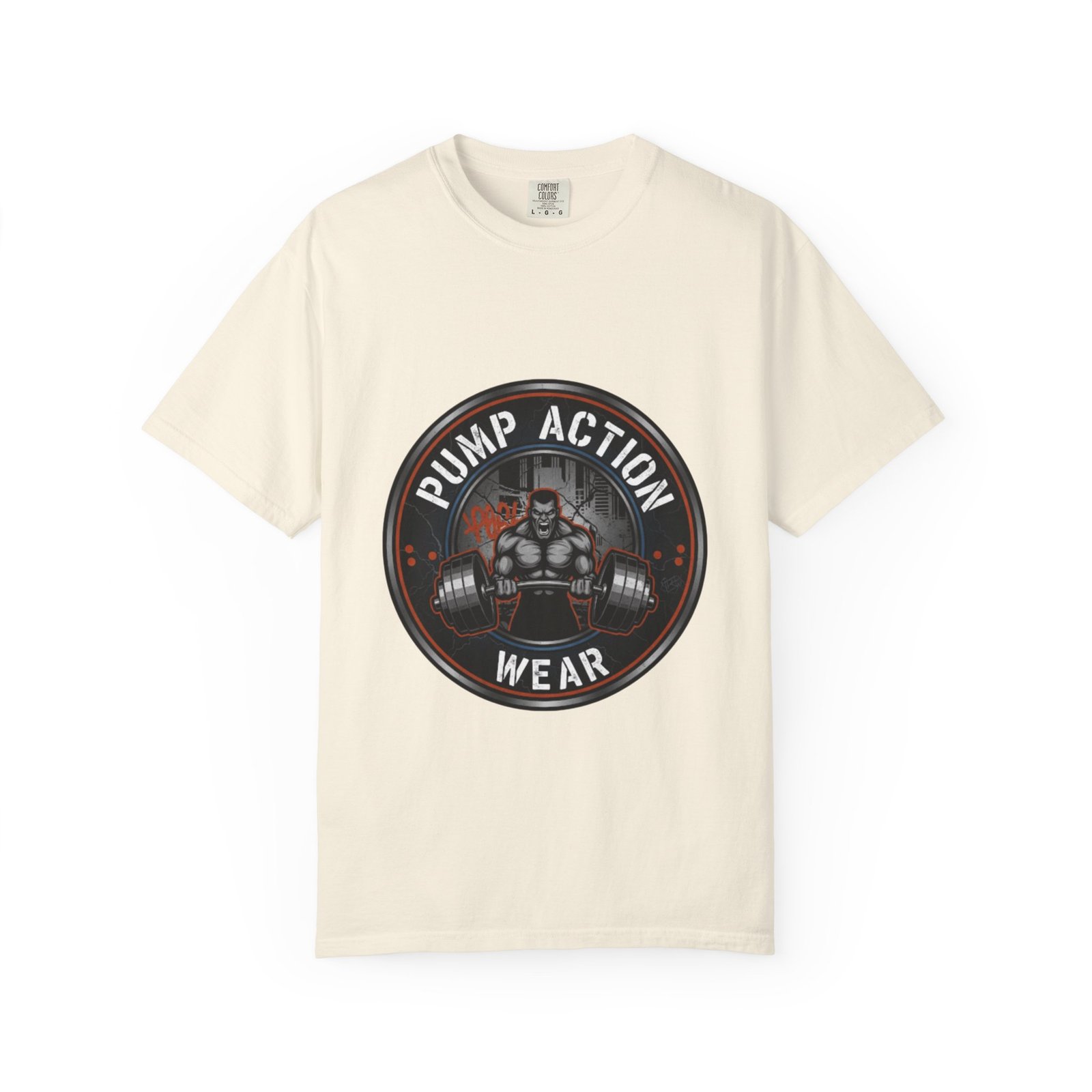 Gym T-Shirt — "Pump Action Wear" Muscle Weightlifting Tee - Image 9