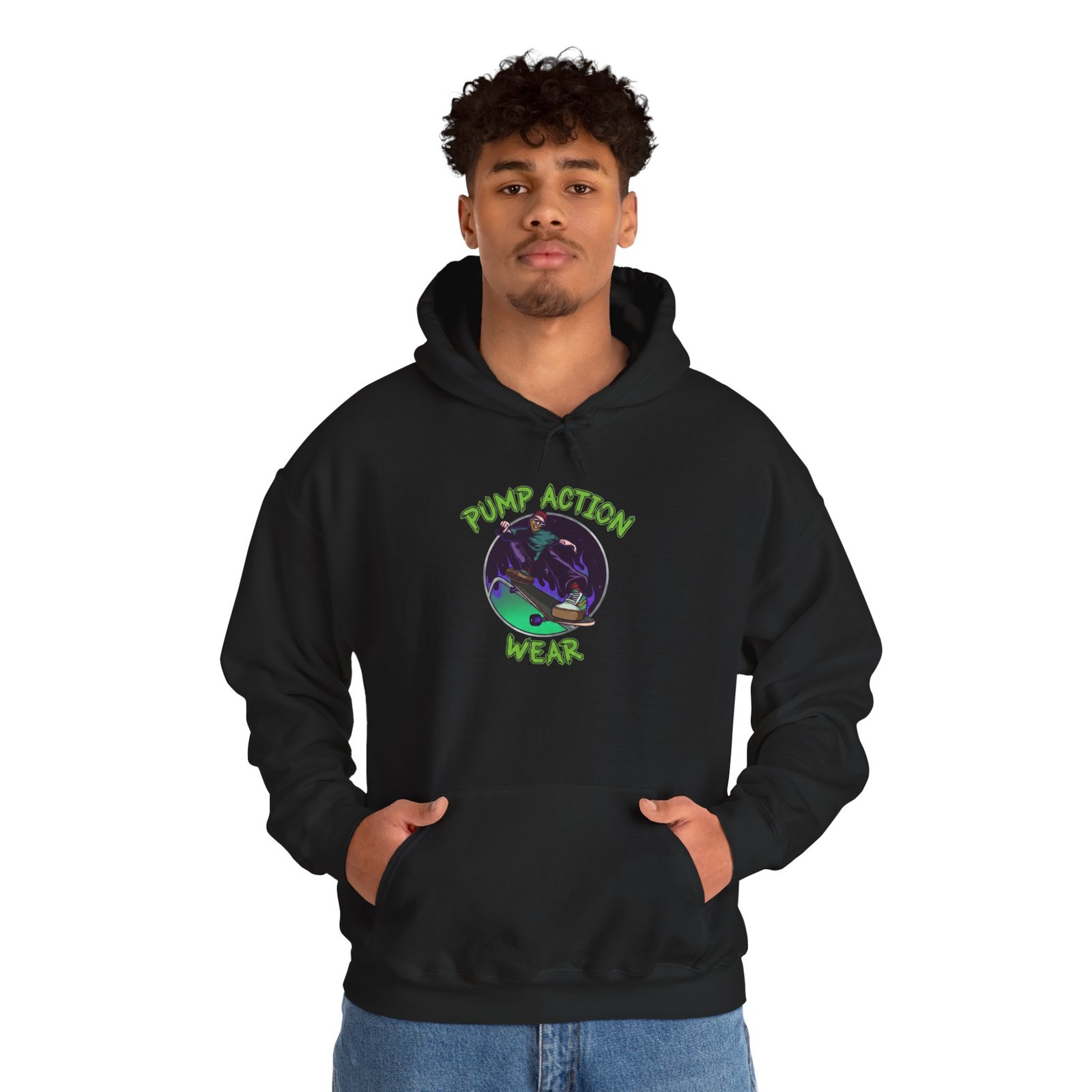 Pump Action Wear Hoodie 17 — Pullover - Image 3