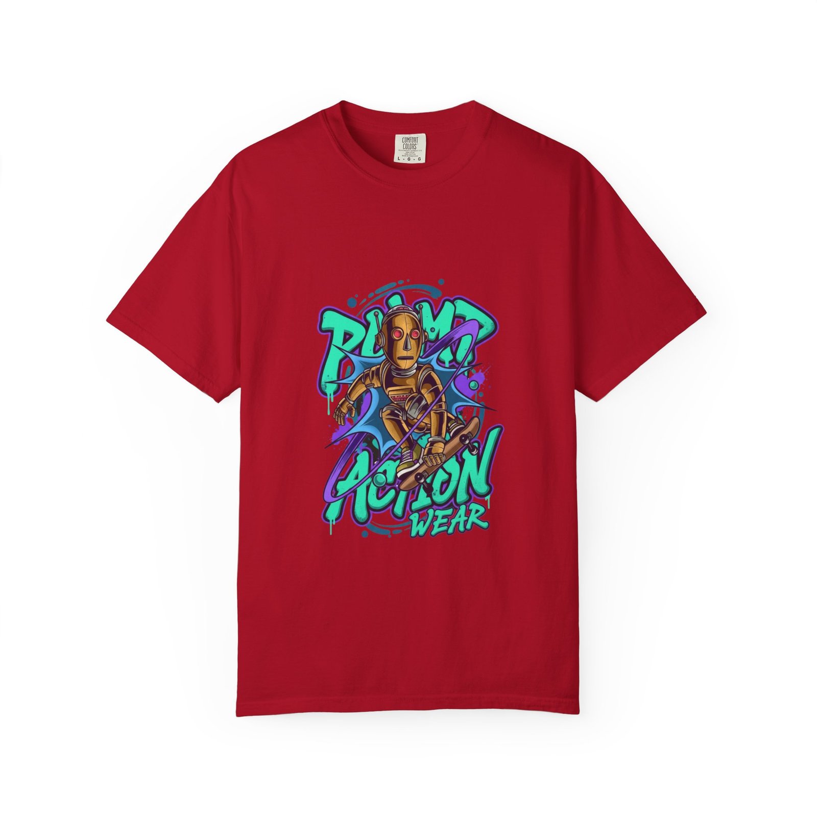 Streetwear T-Shirt — "Playa Action Wear" Graphic Tee (Urban Graffiti Style) - Image 53