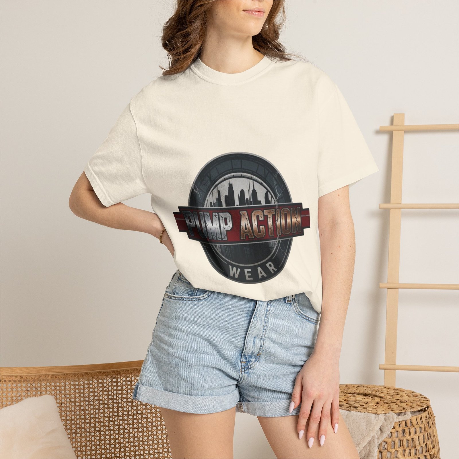 Pump Action Wear Logo T‑Shirt — Urban Fitness Gym Tee - Image 12