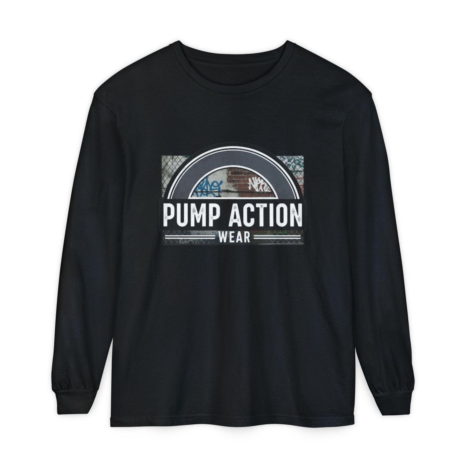 Pump Action Wear Long Sleeve Tee — Vintage Fuel Pump Logo Shirt - Image 61