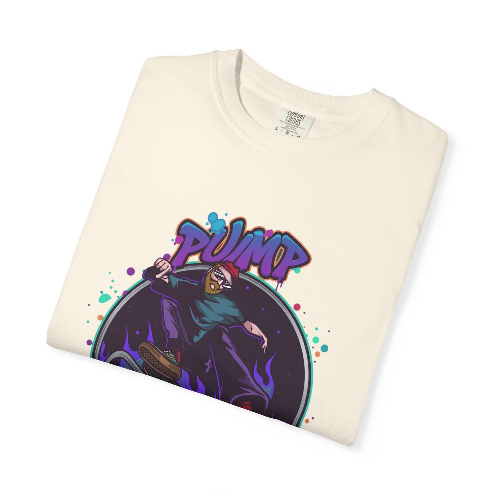 Skate Grim Reaper "Pump Funpaction" Graphic T-Shirt - Image 11
