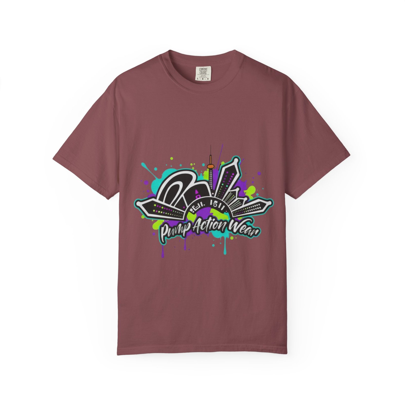 Graffiti City “Pimp-Action Wear” Graphic T-Shirt - Image 5