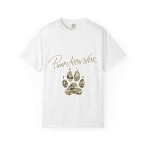 Paw Camo Tee — "Pump Action Wear" Graphic T-Shirt