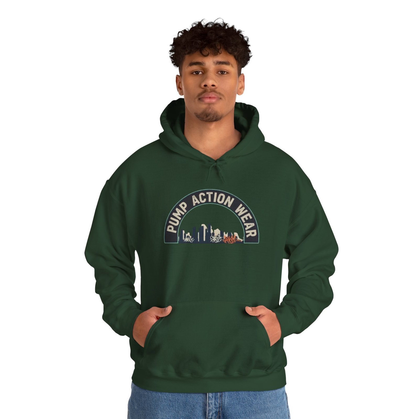 Pump Action Wear Hoodie 25 — Pullover - Image 23