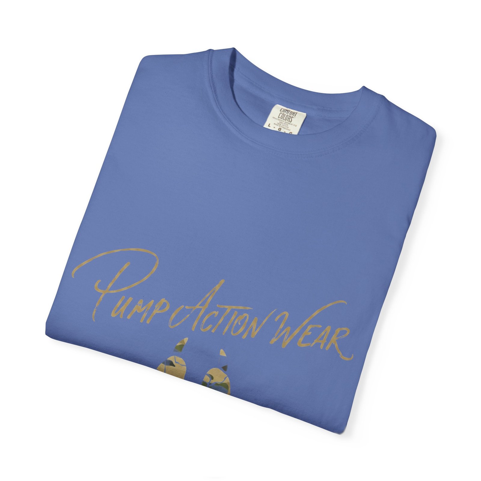 Paw Camo Tee — "Pump Action Wear" Graphic T-Shirt - Image 31