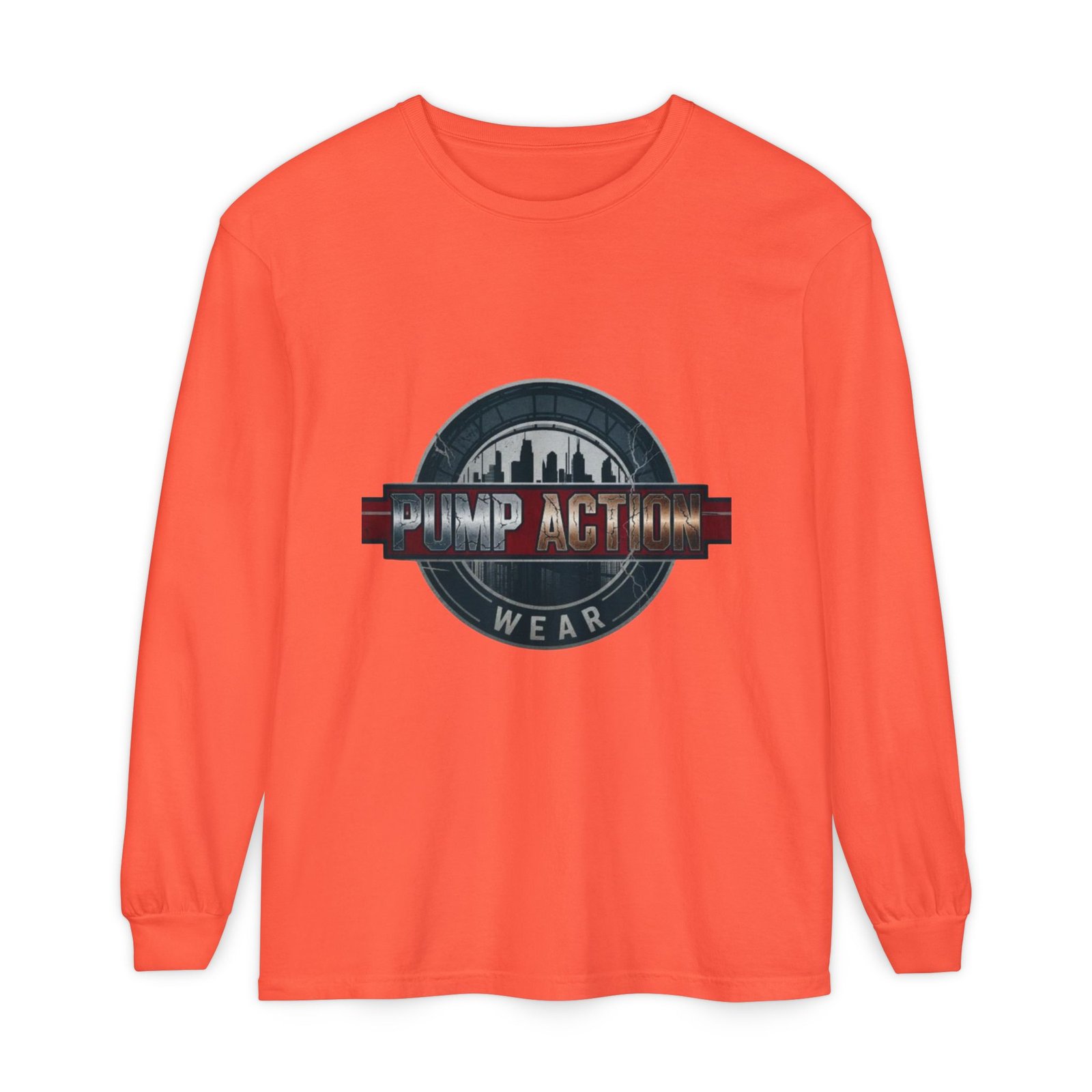 Pump Action Logo Long Sleeve Tee - Image 9
