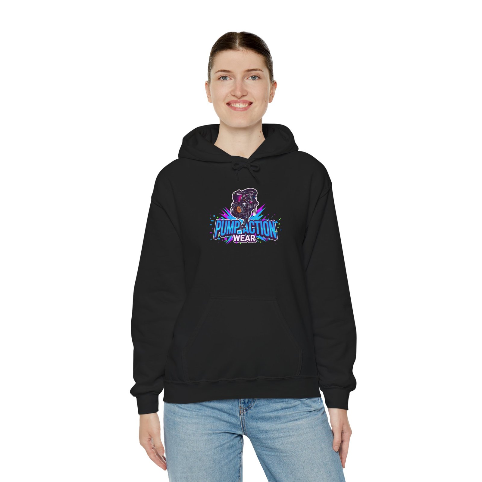 Pump Action Wear Hoodie 09 — Pullover - Image 4